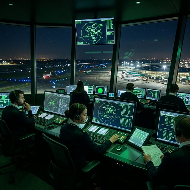 Air Traffic Control Visual Monitoring - EIZO Mission-Critical Displays