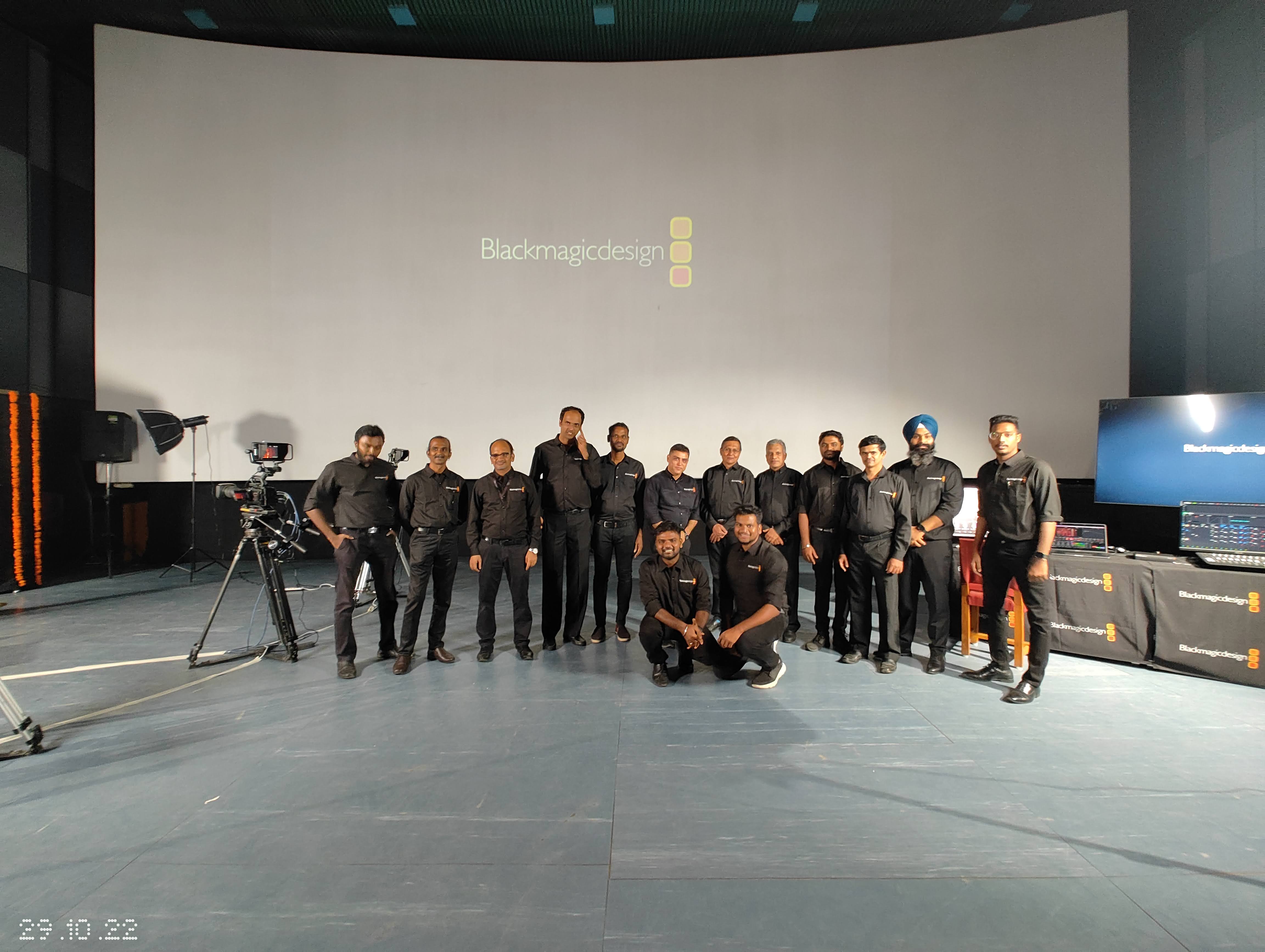 Blackmagic Design Day 2022 product experience in Chennai