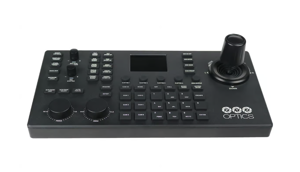 PTZOptics SuperJoy IP joystick controller for PTZ cameras