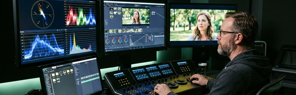 Color grading workflow