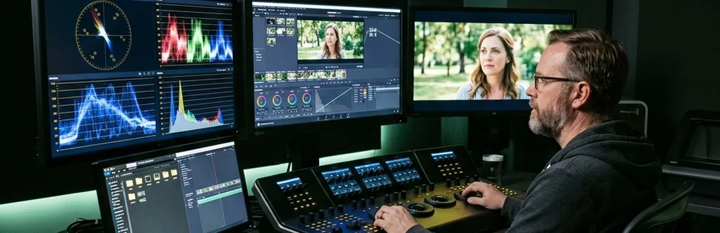 Color grading workflow